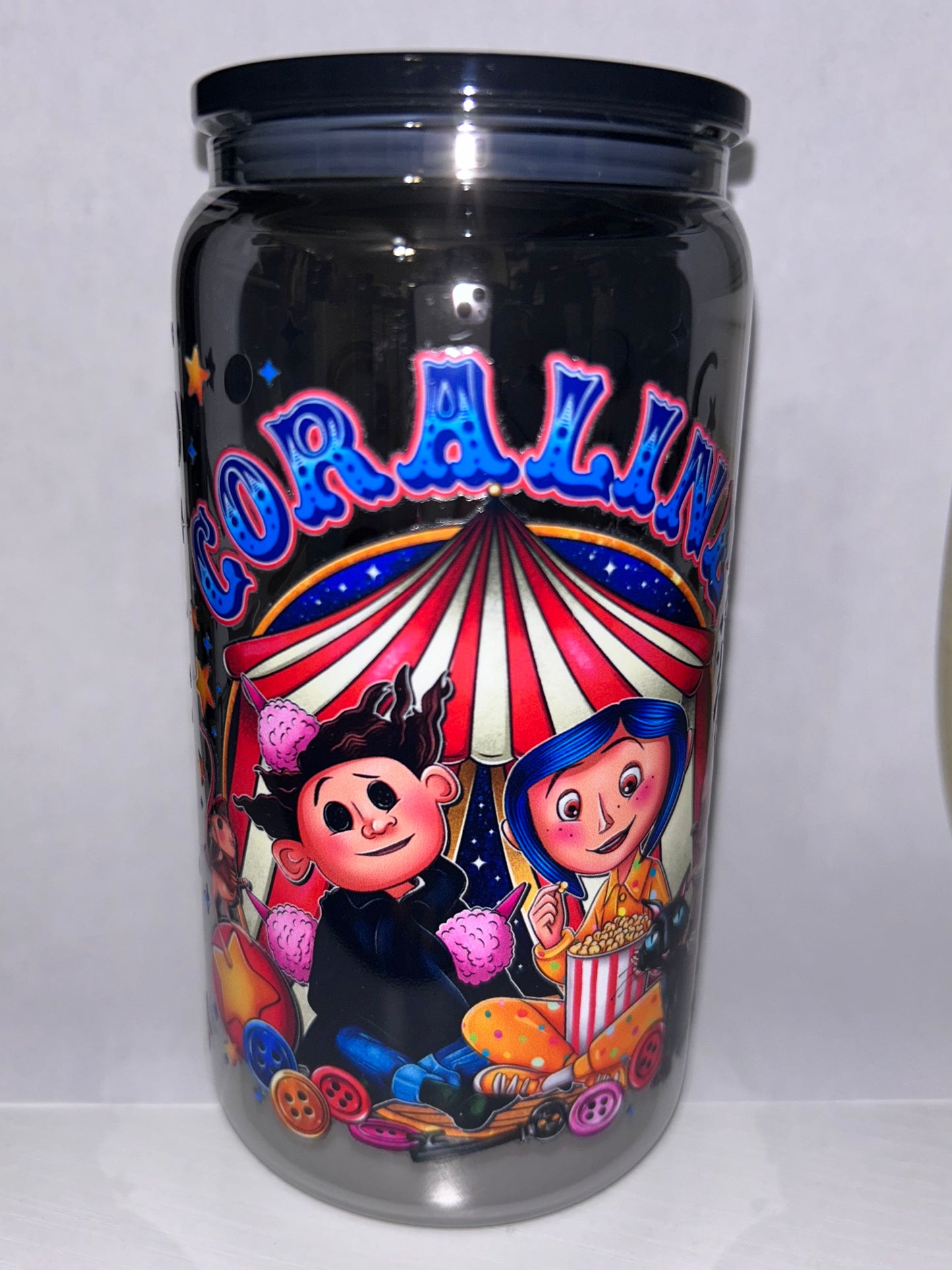 Coraline glass cup