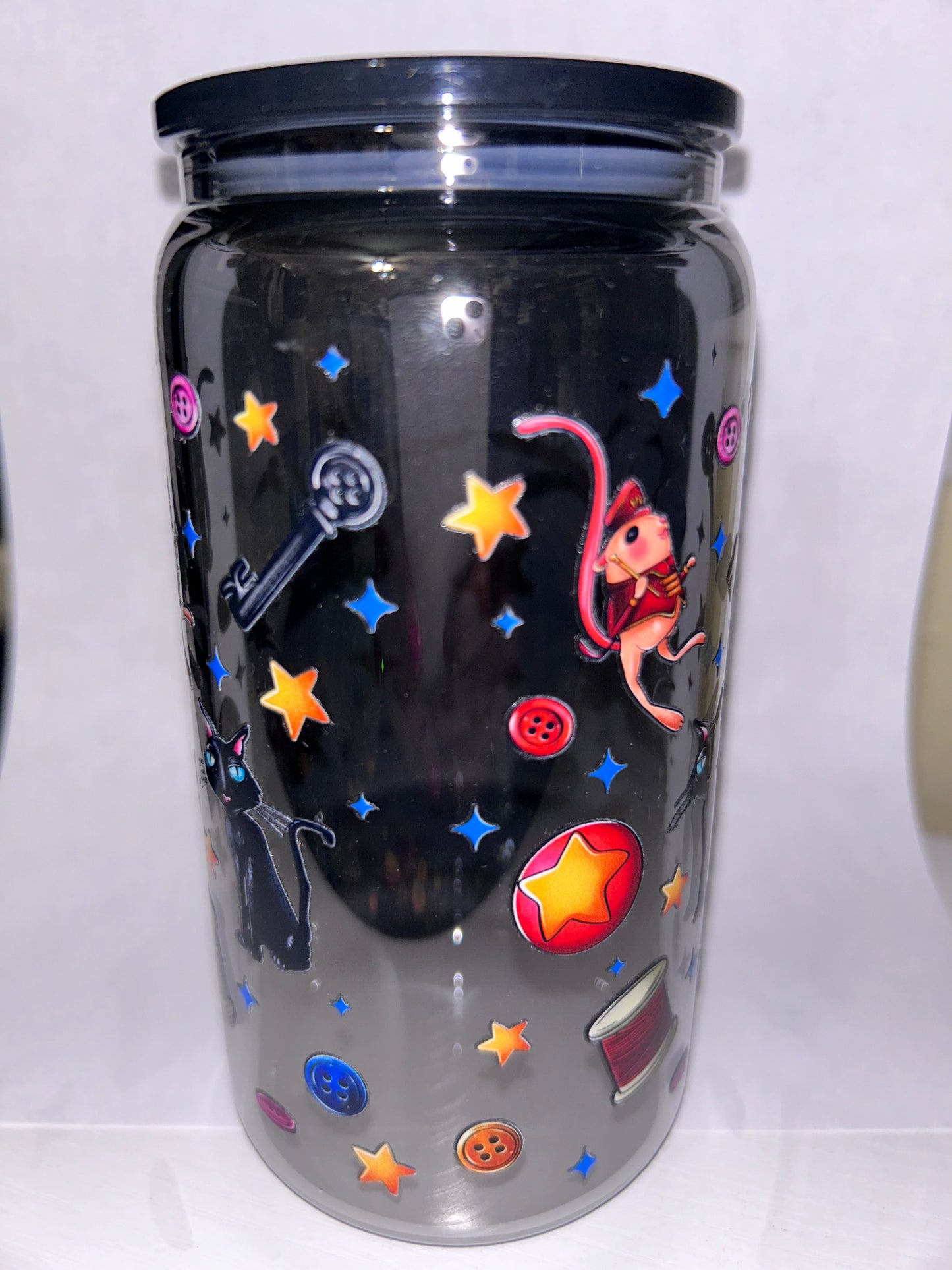 Coraline glass cup