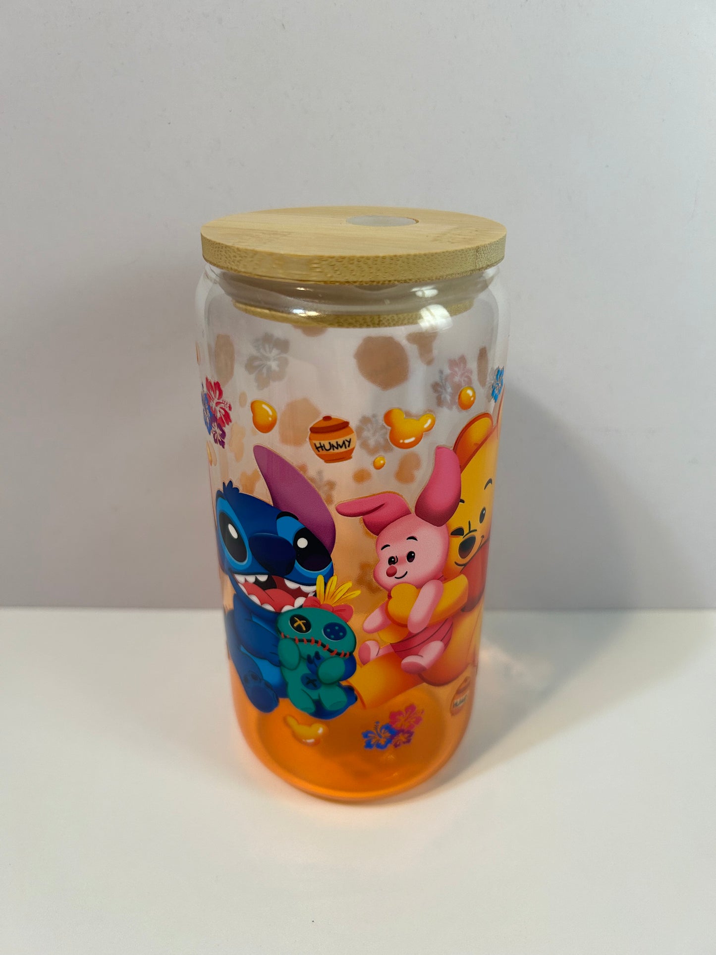 Hunny pot glass cup