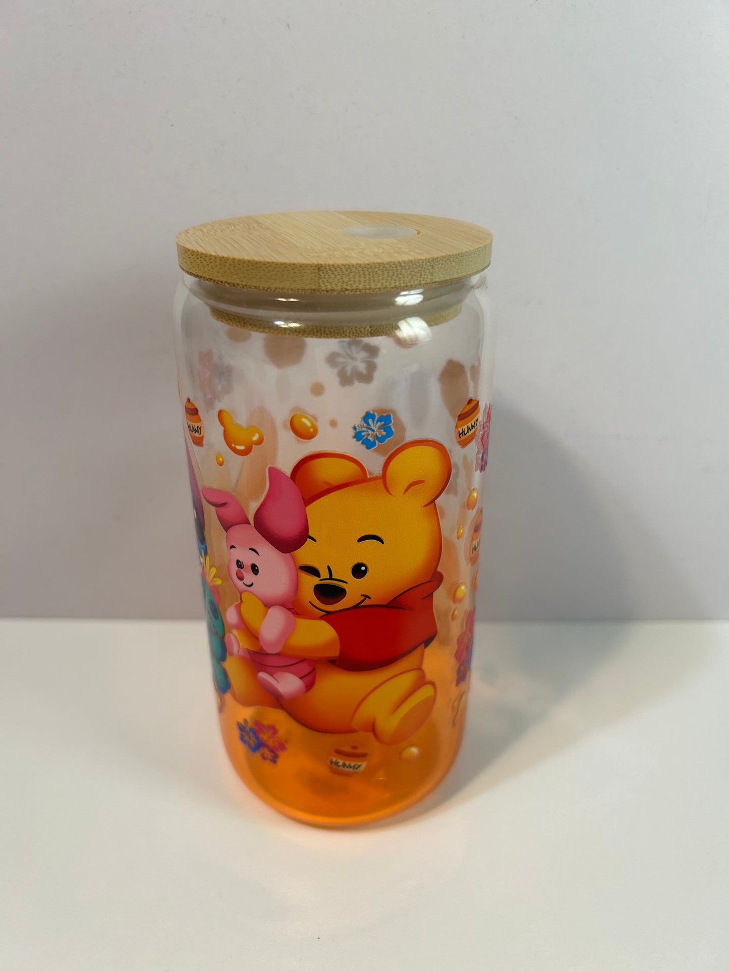 Hunny pot glass cup