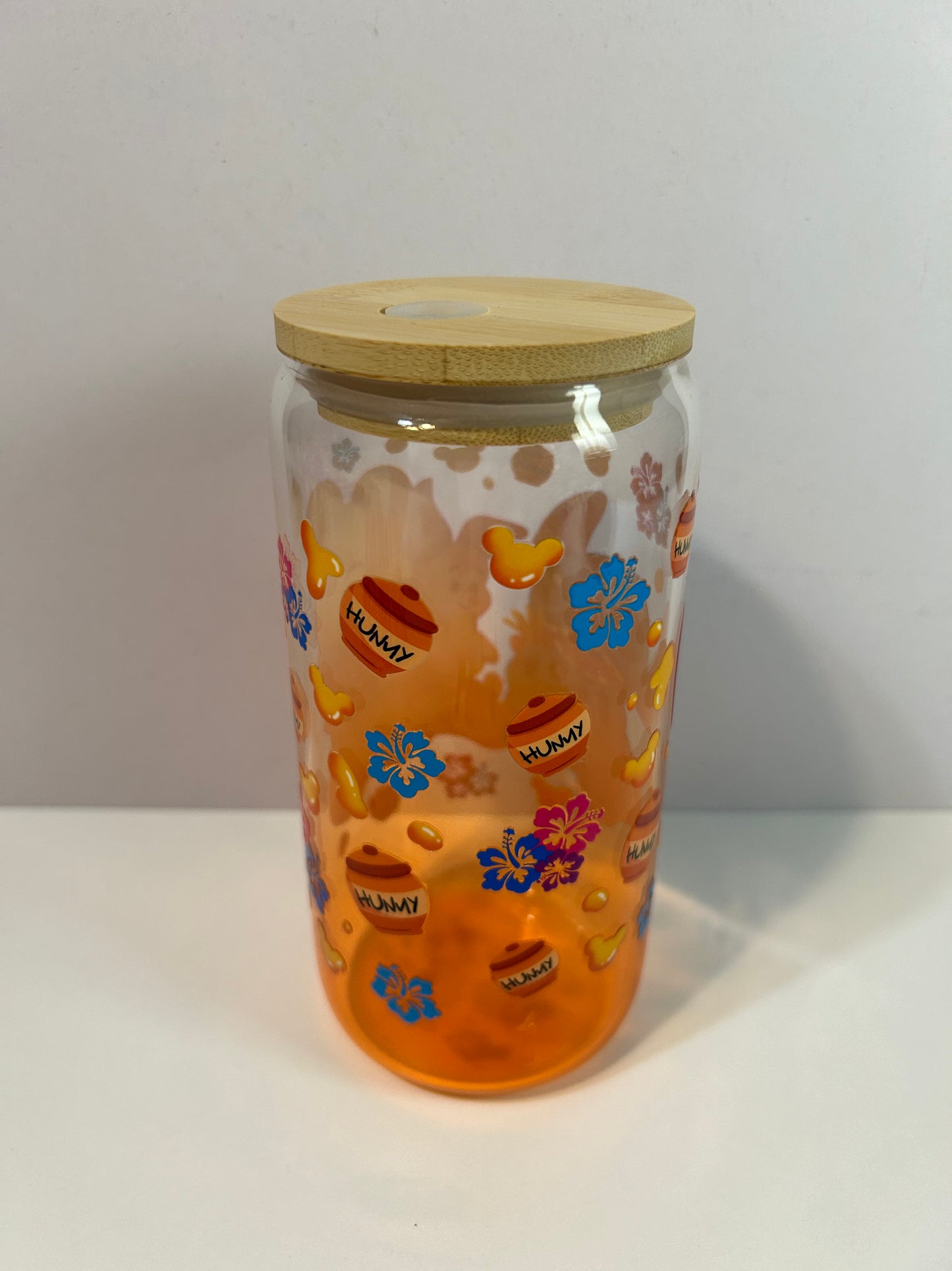 Hunny pot glass cup