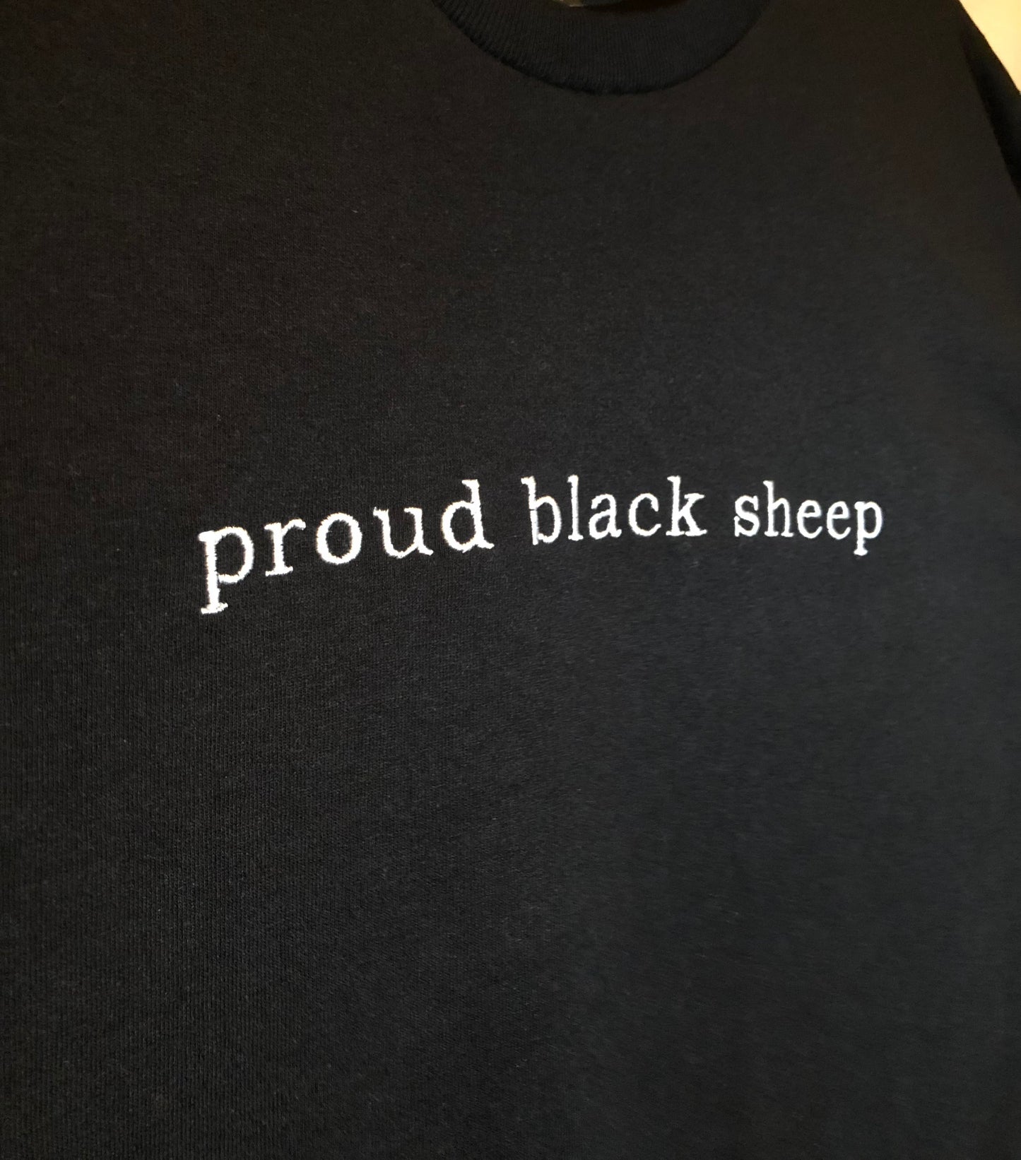 PROUD BLACK SHEEP