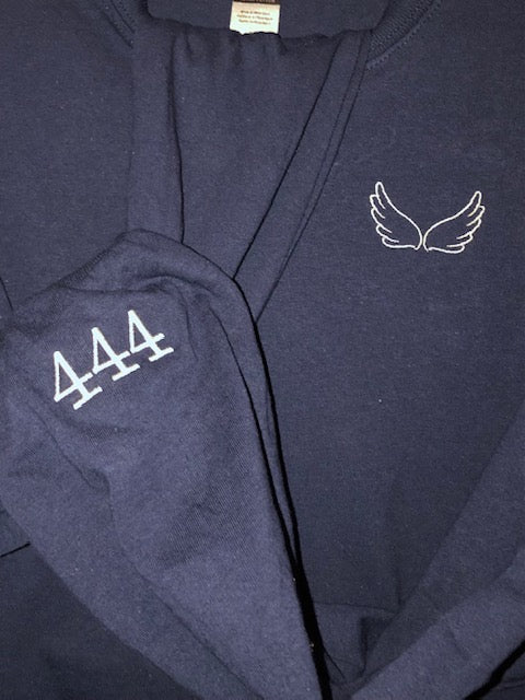 444 ANGEL NUMBER WITH WINGS